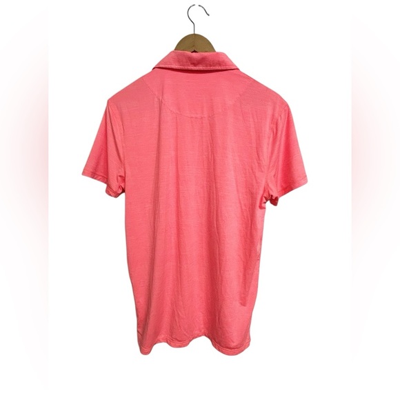 BKE The Buckle Men’s Neon Performance Polo Size M - Picture 5 of 7